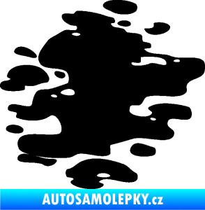 Samolepka Skvrna 001 pravá kaňka černá