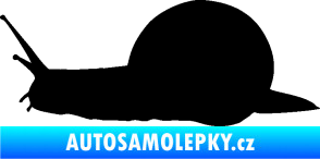 Samolepka Šnek 001 levá černá