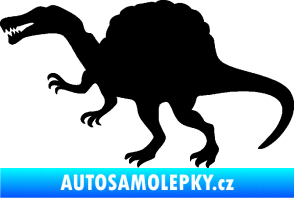 Samolepka Spinosaurus 001 levá černá