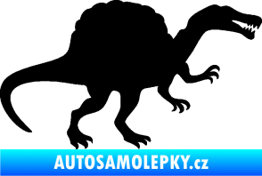 Samolepka Spinosaurus 001 pravá černá