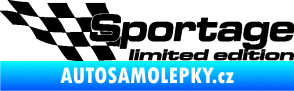 Samolepka Sportage limited edition levá černá