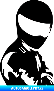 Samolepka Stig pravá černá