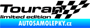 Samolepka Touran limited edition pravá černá