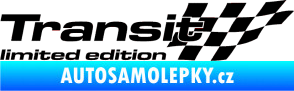 Samolepka Transit limited edition pravá černá