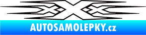 Samolepka Triple x černá