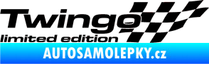 Samolepka Twingo limited edition pravá černá