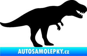 Samolepka Tyrannosaurus Rex 001 pravá černá