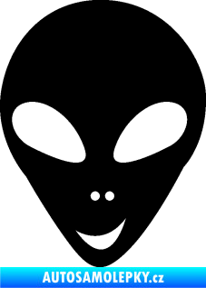 Samolepka UFO 004 levá černá