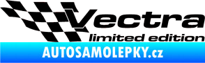 Samolepka Vectra limited edition levá černá