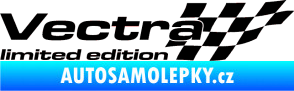 Samolepka Vectra limited edition pravá černá