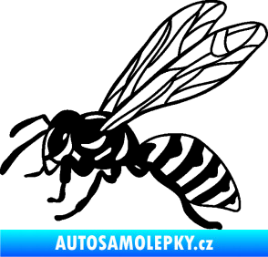 Samolepka Vosa 006 levá černá
