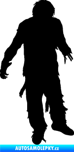 Samolepka Zombie 001 pravá černá