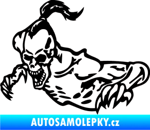 Samolepka Zombík levá černá