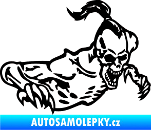 Samolepka Zombík pravá černá