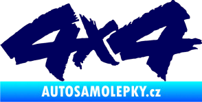 Samolepka 4x4 varianta 015 tmavě modrá