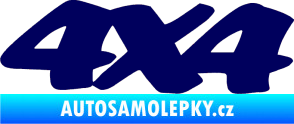 Samolepka 4x4 varianta 017 tmavě modrá