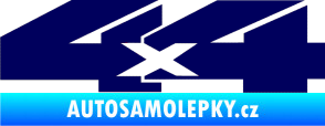 Samolepka 4x4 varianta 018 tmavě modrá