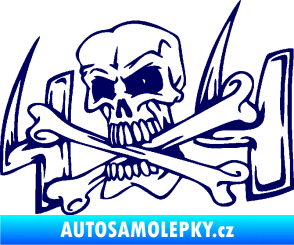 Samolepka 4x4 varianta 022 tmavě modrá