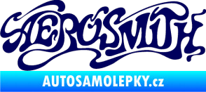 Samolepka Aerosmith 004 tmavě modrá