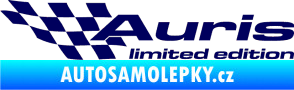 Samolepka Auris limited edition levá tmavě modrá