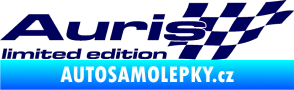 Samolepka Auris limited edition pravá tmavě modrá