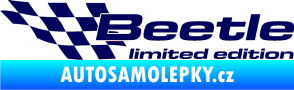 Samolepka Beetle limited edition levá tmavě modrá