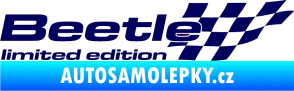 Samolepka Beetle limited edition pravá tmavě modrá