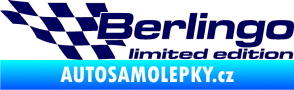 Samolepka Berlingo limited edition levá tmavě modrá