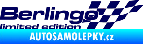 Samolepka Berlingo limited edition pravá tmavě modrá