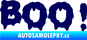 Samolepka Boo! tmavě modrá