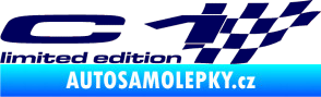 Samolepka C1 limited edition pravá tmavě modrá
