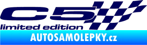 Samolepka C5 limited edition pravá tmavě modrá