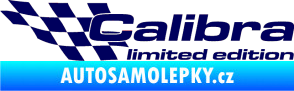 Samolepka Calibra limited edition levá tmavě modrá