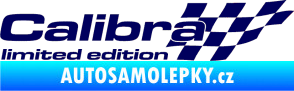 Samolepka Calibra limited edition pravá tmavě modrá