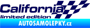 Samolepka California limited edition pravá tmavě modrá
