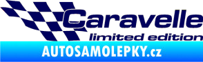 Samolepka Caravelle limited edition levá tmavě modrá