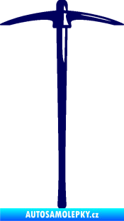 Samolepka Cepín švestkově modrá
