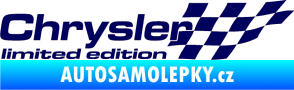 Samolepka Chrysler limited edition pravá tmavě modrá