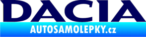 Samolepka Dacia 001 tmavě modrá