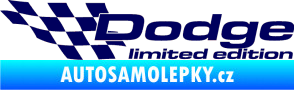 Samolepka Dodge limited edition levá tmavě modrá