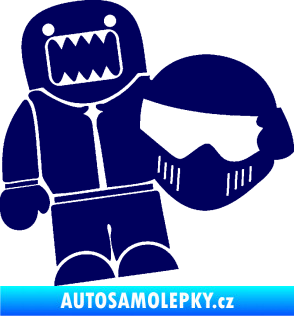 Samolepka Domo 014 pravá Stig tmavě modrá