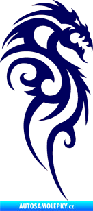 Samolepka Dragon 016 pravá tmavě modrá