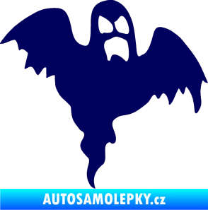 Samolepka Duch 002 pravá tmavě modrá
