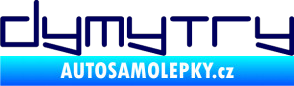 Samolepka Dymytry 002 tmavě modrá