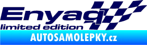 Samolepka Enyaq limited edition pravá tmavě modrá