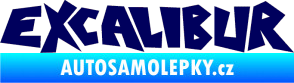 Samolepka Excalibur tmavě modrá