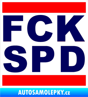 Samolepka FCK SPD tmavě modrá