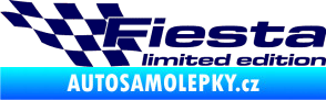 Samolepka Fiesta limited edition levá tmavě modrá