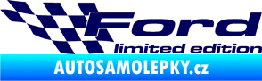 Samolepka Ford limited edition levá tmavě modrá
