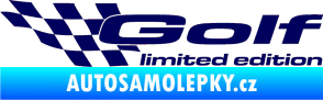 Samolepka Golf limited edition levá tmavě modrá